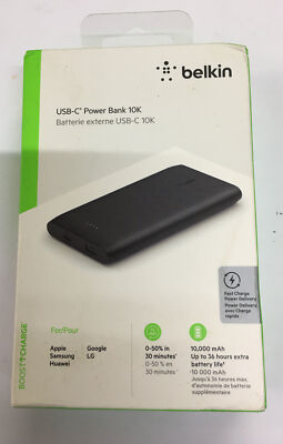 #Belkin BOOSTCHARGE 10000 mAh schwarz versandkostenfrei