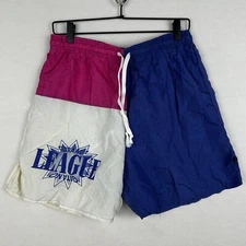Gitano Vtg Women's Medium M Athletic Soccer Track Gym Shorts Nylon Colorblock