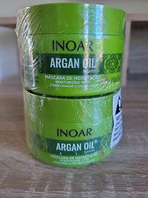 INOAR Argan Oil Moisturizing Hair Mask 2 Pack 8.8 oz.