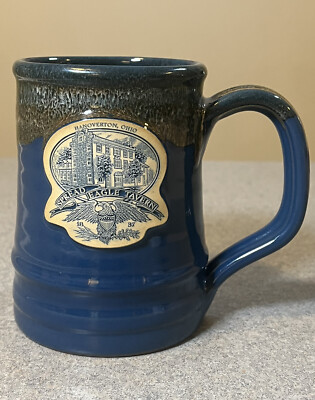 Spread Eagle Tavern 2017 Deneen pottery Mug Hanoverton, OH