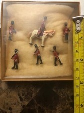 Mini British 1" Soldiers, 6 Figures, Alymer Miniploms 