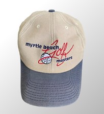 Vintage Myrtle Beach Golf Masters hat, snapback design, Made in USA