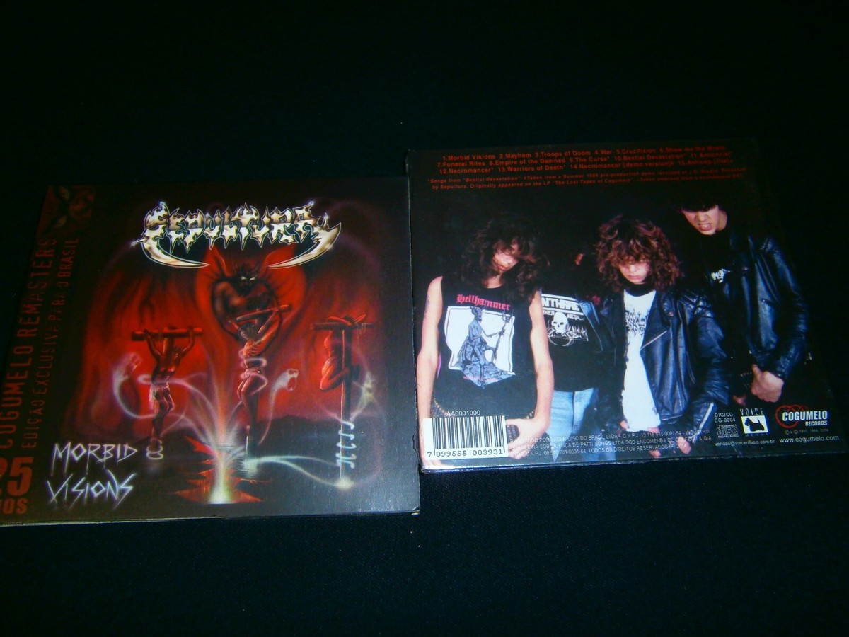 SEPULTURA - Morbid Visions / Bestial Devastation. Digipak CD