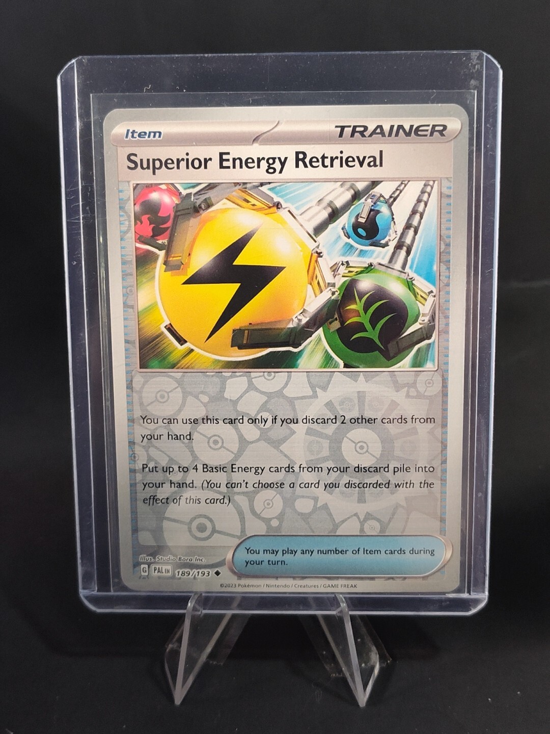Pokemon TCG Superior Energy Retrieval 189/193 Rev-Holo