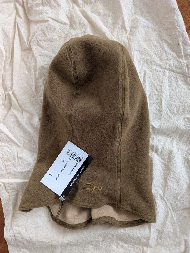 Outdoor Research O USMC Pasamontañas 83231 Máscara Facial Sombrero GRANDE Coyote NUEVO CON ETIQUETAS Foto 2 de 4