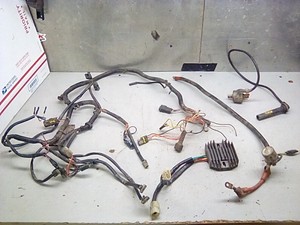Polaris predator 500 wire harness voltage regulator coil battery wire