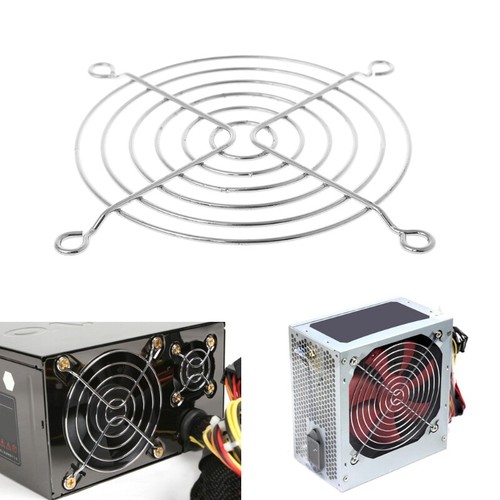 Metal 90mm PC Computer Fan Grill Mounting Finger Guard for Protection Cover,Pack - Afbeelding 7 van 8