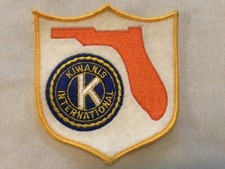 Florida Kiwanis International Vintage Uniform Patch