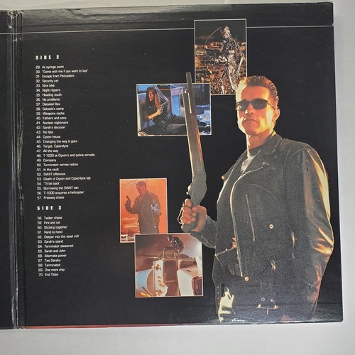 Terminator 2 Judgment Day Laserdisc 1991 2-Disc Widescreen Arnold Schwarzenegger - Picture 5 of 6