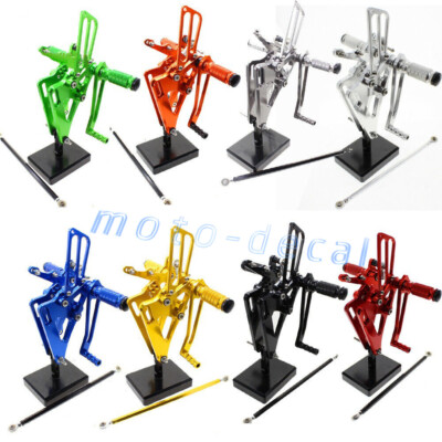 CNC Rearset Footrest For 1990-1997 1995 CB400SF CB400 Foot Pegs Pedals Shifter