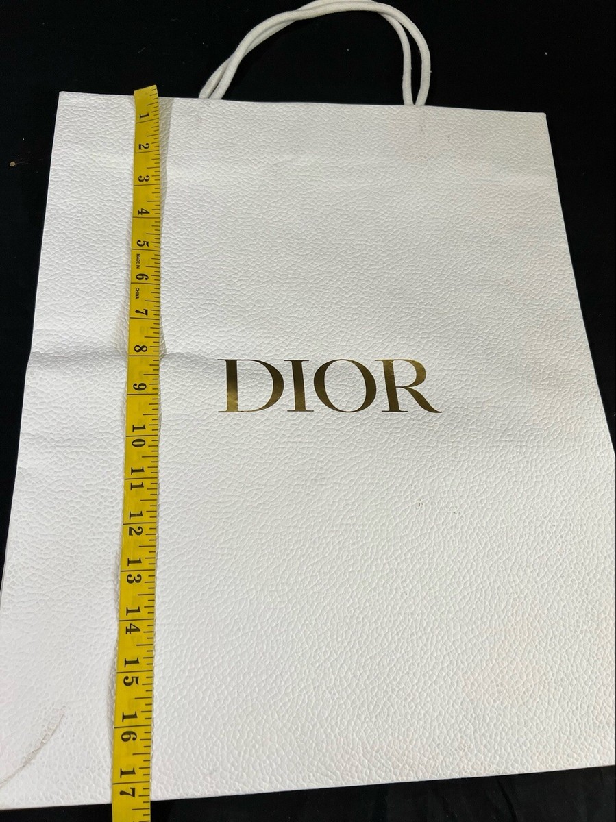 Authentic Dior Shopping Bag Paper Reusable 17