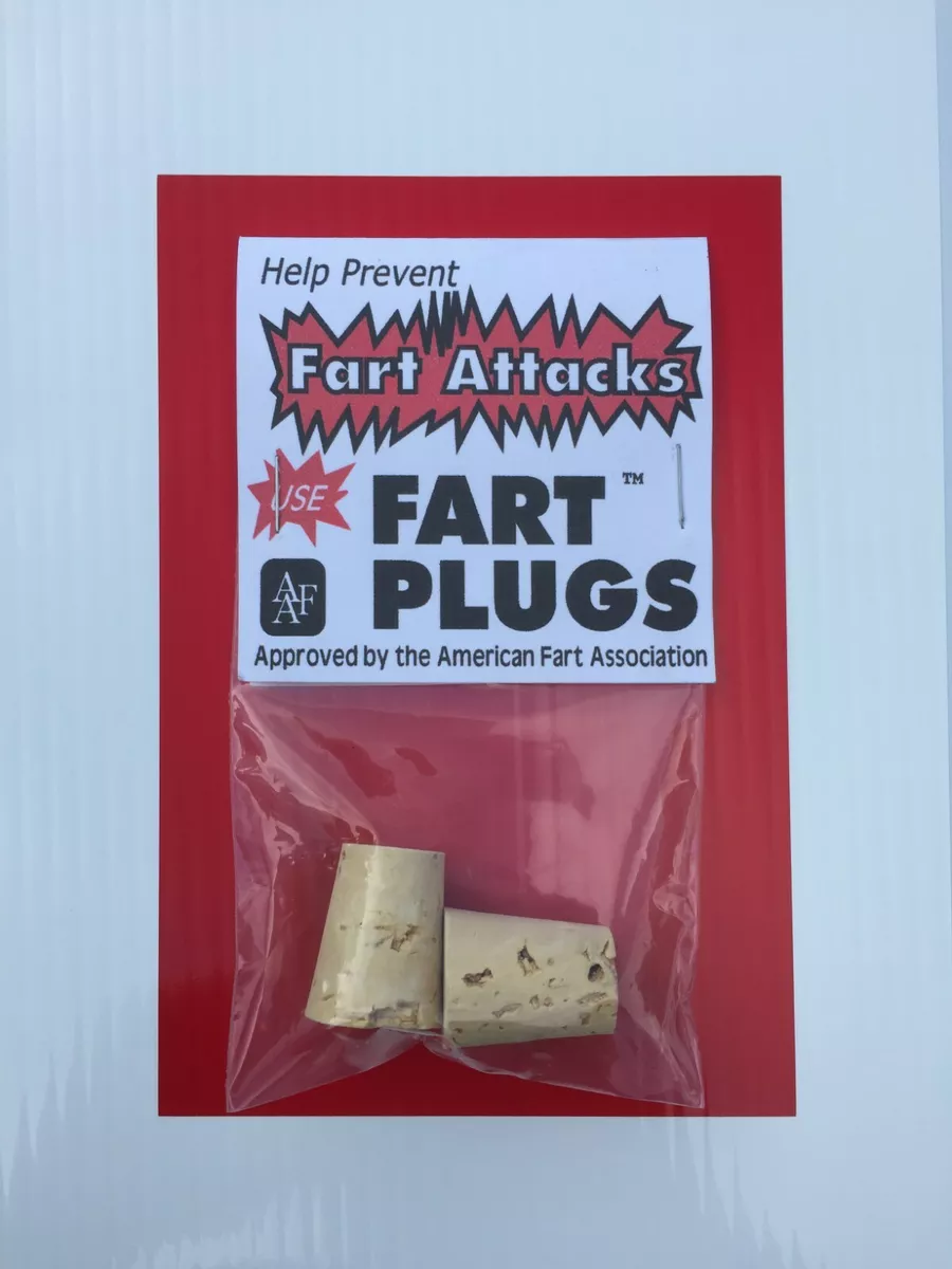 Fart Plugs Funny Gag Gifts Christmas Stocking Stuffer White