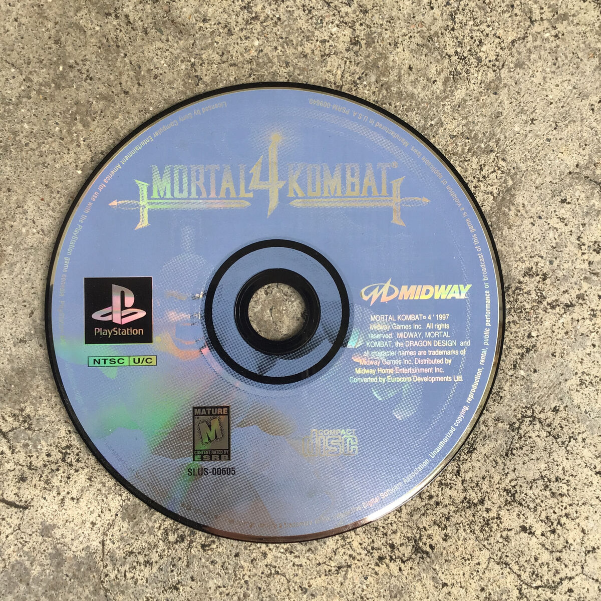 Mortal Kombat 4 - Playstation Ps1 TESTED