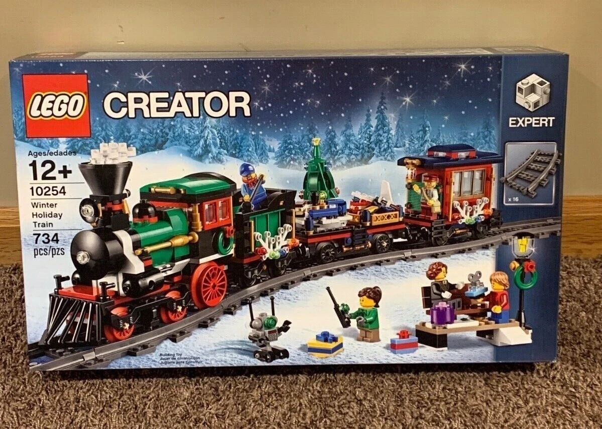 Lego 10254 Creator Christmas Winter Holiday Train Retired NEW Sealed USA Seller