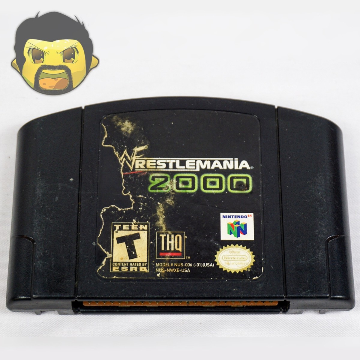 WWF Wrestlemania 2000 N64 (Nintendo 64, 1999) Authentic Tested 