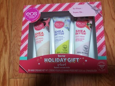 STOCKING STUFFER EVOLUTION OF SMOOTH SCENT SHEA BUTTER HAND CREAM GIFT BOX 