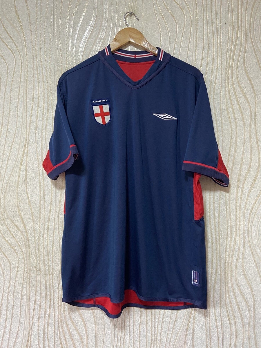 ENGLAND 2002 2004 AWAY FOOTBALL SHIRT SOCCER JERSEY UMBRO