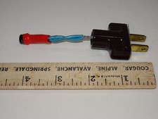 Custom Made PHOTOGRAPHIC SLAVE FLASH with 2 Flats Prong 