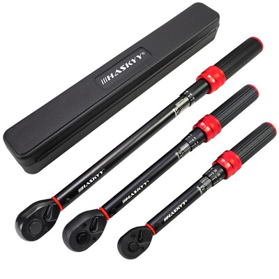 Ks Tools Drehmomentschlüssel Drehmomentschlüssel Set 5-25Nm 10-60Nm 40-220Nm Ratsche Drehmomentschlüssel 5-25Nm 10-60Nm 40-220Nm KFZ