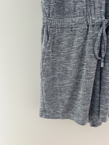 Lou & Grey Marled Gray Soft Romper Sz S - Picture 5 of 8