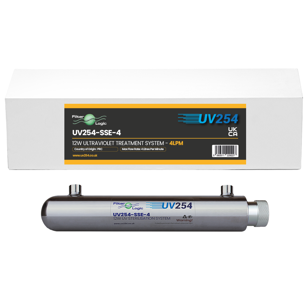 FilterLogic UV System SSE-4 Ultra-violet Water Steriliser + alarm 4 litres/min