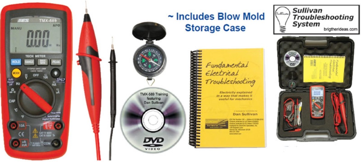 Electronic Specialties ESITMX-589 Tech Meter Kit – True RMS