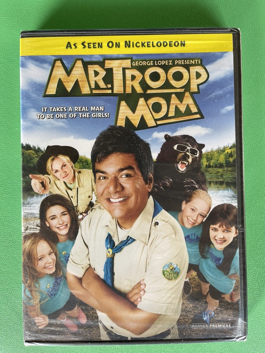 Mr Troop Mom DVD 2009 GEORGE LOPEZ Nickelodeon Jane Lynch New