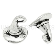 Tibetan Silver Witch Hat Charms Witch's Hats witches Jewellery Magical