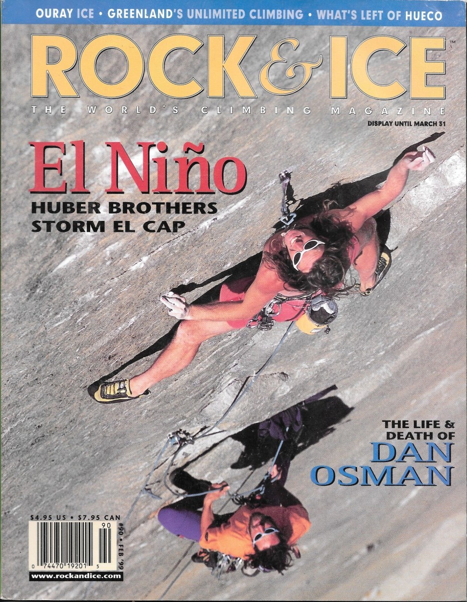 Rock & Ice World Climb Magazine Feb 1999 Life Death Dan