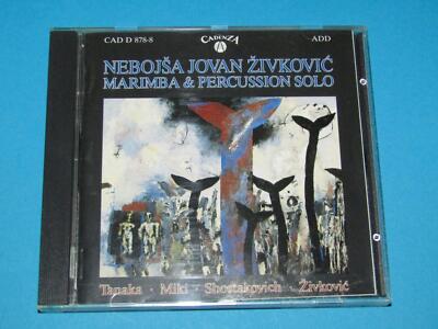Nebojsa Jovan Zivkovic / Marimba & Percussion Solo (GER, Cadenza) - CD