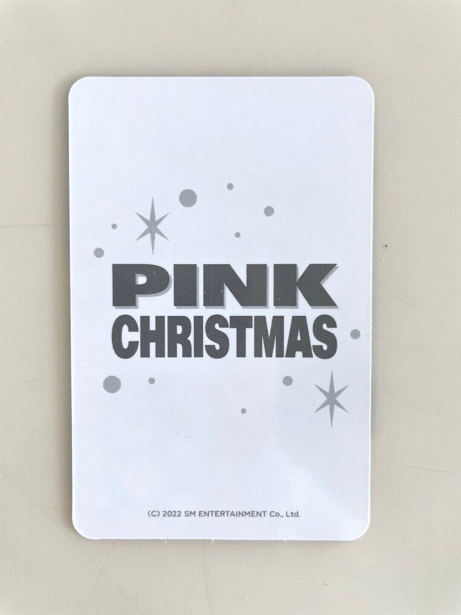 SHINee 2022 Pink Christmas XMAS OFFICIAL Photocard SMTOWN PHOTO
