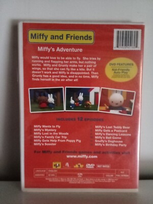 RARE~Miffy's Adventure [Region 1 DVD-2009] Friends~Full