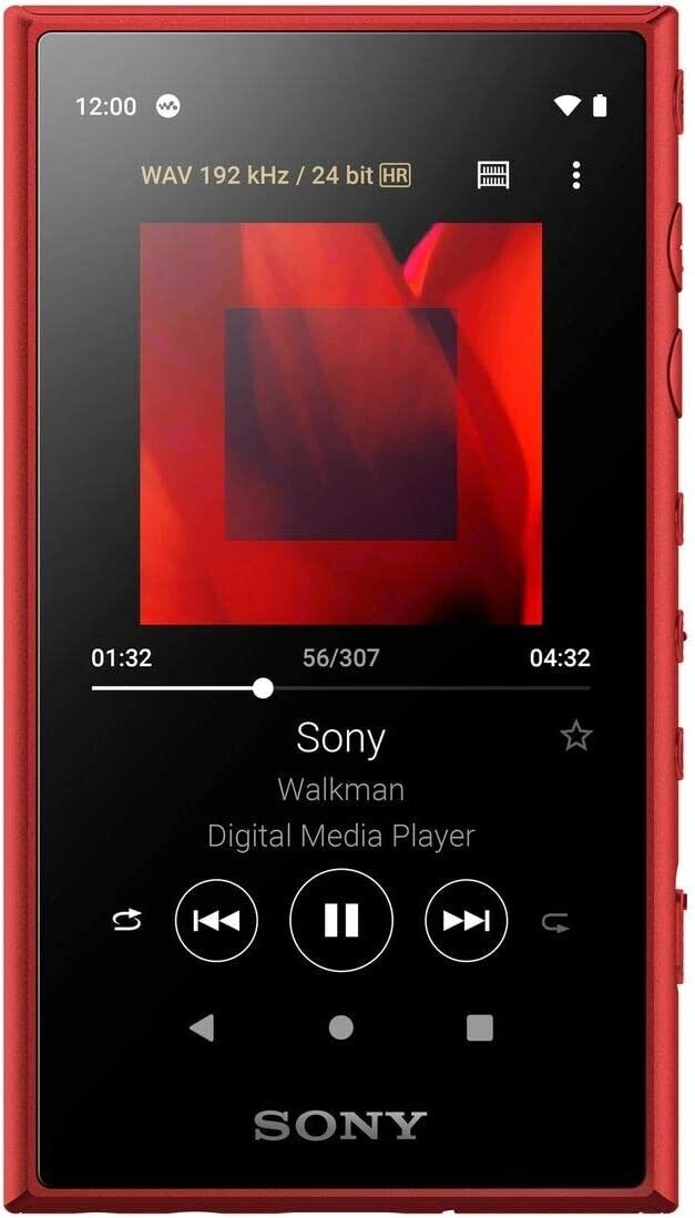 SONY Walkman 16GB A Series NW-A105 R Red New in Box | eBay