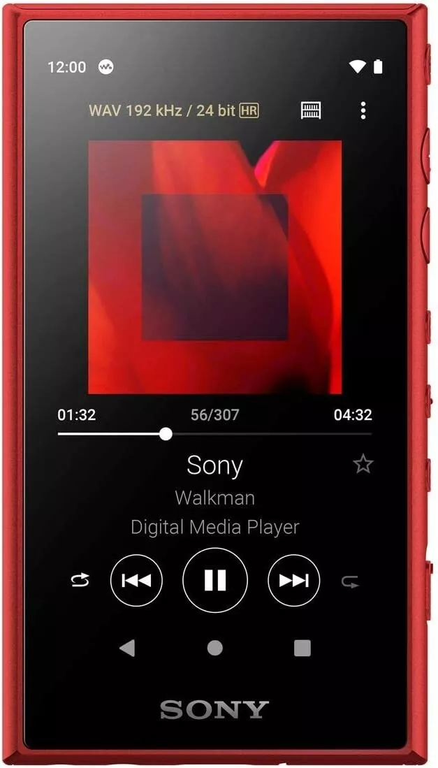 SONY Walkman 16GB A Series NW-A105 R Red New in Box