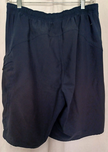 Nike Dri-Fit Shorts Men's Lg Golf Cargo Side Zip Pocket Draw String Blue 0133 - Picture 7 of 14