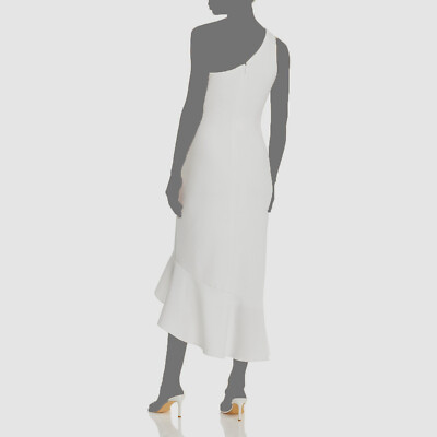 aqua off the shoulder crepe cocktail dress AQUA Off-The-Shoulder Crepe Cocktail Dress Bordeaux 16 NEW