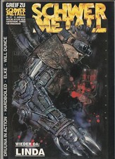✪ SCHWERMETALL #137, Alpha 1991 COMICHEFT TOP Z1 *Fantasy *Erotik *Sci-Fi