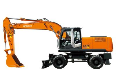 Hitachi ZX210W-3F adhesive decals, Complete kit
