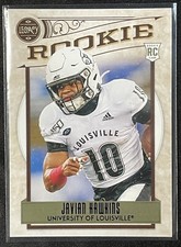 2021 Panini Chronicles Legacy Javian Hawkins PURPLE PARALLEL #’d 10/49 JERSEY #!