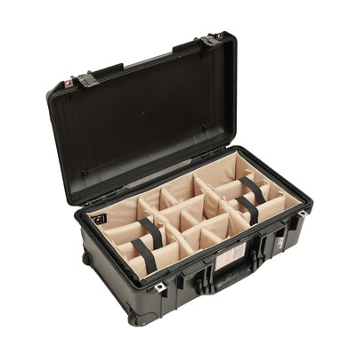 Padded divider fit Pelican 1535air caee peli camera insert (no Case)
