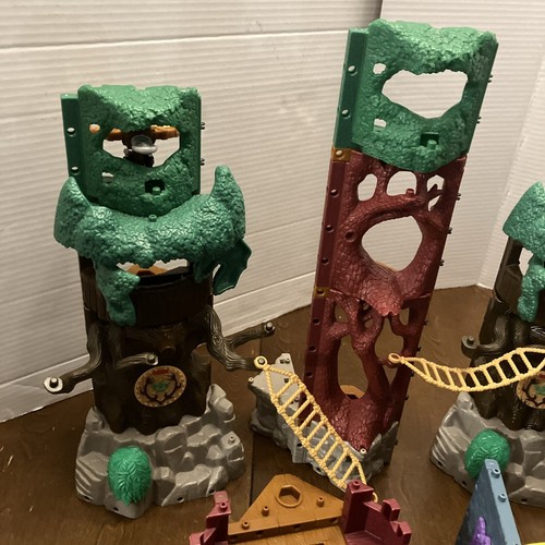 Fisher Price Imaginext WIZARDS TOWER CASTLE SET+ LOST FORTRESS SET w/FIGURES - Picture 7 of 17