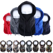 Winter Balaclavas Face Mask Fleece Windproof Adjustable for Outdoor Activities