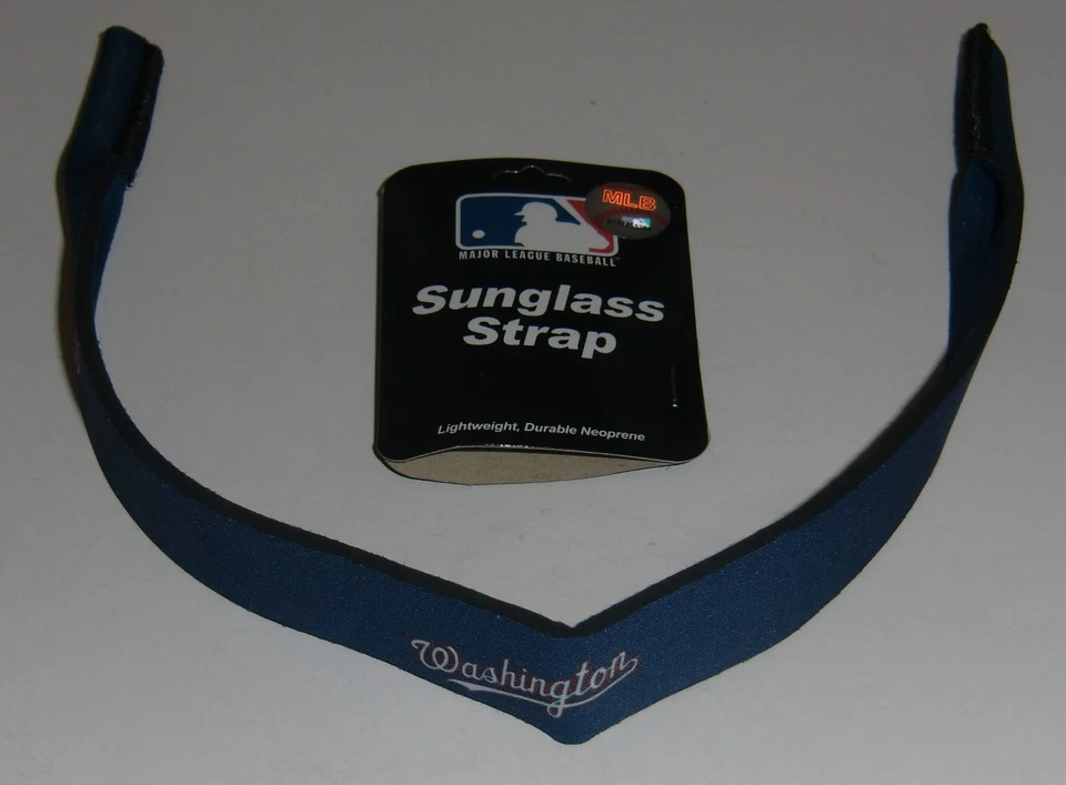 Washington Nationals 16" Neoprene Sunglasses Strap MLB Licensed  - Image 3 of 4