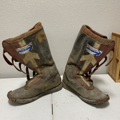 Vintage Norstar MX Motocross Boots 