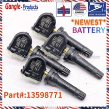 4pcs 13598771 Tpms Tire Pressure Sensors For Buick Chevrolet Gm Tpms Sensor
