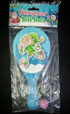 Christmas Biff Bat Set Wooden Paddle/Ball/Stocking/Filler/Party/Bag/Eve/Elves