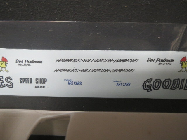 Hairy Canary 66' Valiant AWB 1/25 Decal from Fremont Racing Specialties