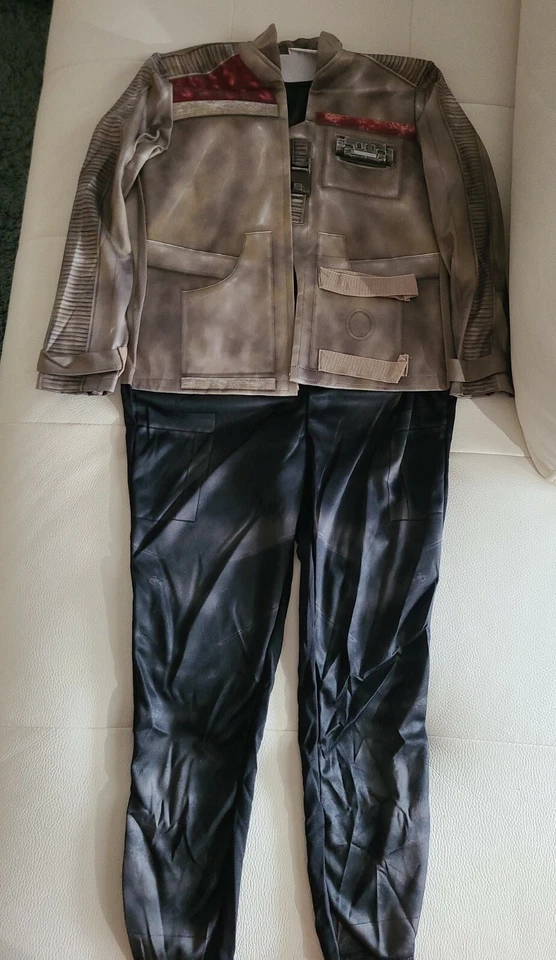 Nuevo Star Wars Finn Niño Disfraz Juegos con disfraces Halloween Mono Conjunto Foto 2 de 4