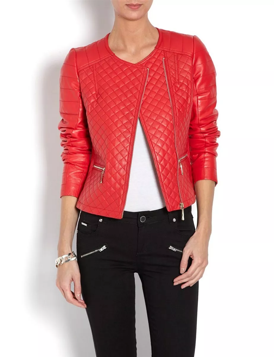 Jacket rouge femme sales