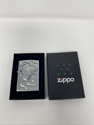 Barrett Smythe Bowling Surprise Zippo Lighter - Strike - Pins - Pewter Emblem